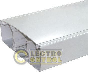Короб пластиковий c перегородкою e.trunking.twoclapb.02.stand.100.50, 100х50мм, 2м Короб пластиковий c перегородкою e.trunking.twoclapb.02.stand.100.50, 100х50мм, 2м