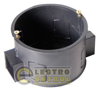 Коробка настановна e.db.stand.101.d60.screw із шурупом цегла/бетон, блокова
