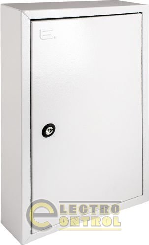 Корпус металевий e.mbox.pro.n.36z IP31 навісний на 36 модулів із замком Корпус металевий e.mbox.pro.n.36z IP31 навісний на 36 модулів із замком