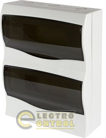Корпус пластиковий 24-модульний e.plbox.stand.n.24m, навісний
