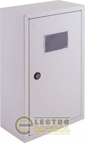 Корпус учета металлический e.mbox.pro.n.f3.27z IP31 навесной под 3ф счетчик, 27 модулей с замком Корпус учета металлический e.mbox.pro.n.f3.27z IP31 навесной под 3ф счетчик, 27 модулей с замком