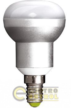 Лампа светодиодная  e.save.LED.R50B.E14.6.2700, під патрон E14, 6Вт, 2700К (ал)