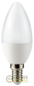 Лампа світлодіодна e.LED.lamp.B35.E14.6.4000, 6Вт, 4000 ДО