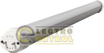 Лампа світлодіодна лінійна e.save.LED.T8A120.G13.18.5400, цоколь G13, довжина 120см, 18Вт, 5400 ДО (червоний+ПММА)