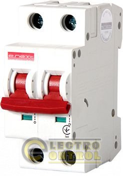 Модульный автоматический выключатель e.industrial.mcb.100.1N.C25, 1р+N, 25А, С, 10кА