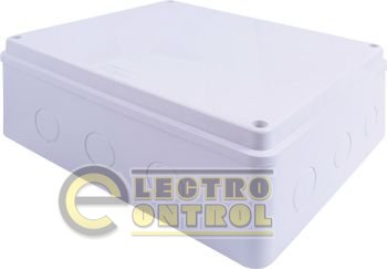 Монтажная коробка e.db.pro.oe.200.155.80, IP 65, без отверстий для ввода
