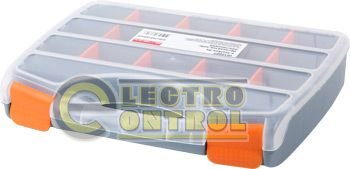 Органайзер-кейс пластиковый, e.toolbox.04, 320х250х60мм