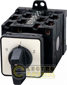 Пакетний перемикач у корпусі e.industrial.sb.0-1-2.3.20, 3р, 20А (0-1-2)