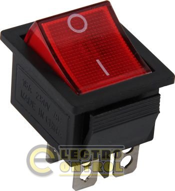 Перемикач клавішний e.switch.key.04, 4 pin,  без індикації