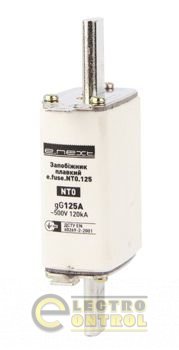 Предохранитель плавкий e.fuse.NT0.125, габарит 0, 125А