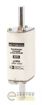 Запобіжник плавкий e.fuse.NT0.80, габарит 0, 80А