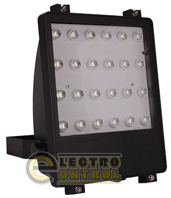 Прожектор светодиодный e.light.LED.102.24.24.2700.black 24Вт черный