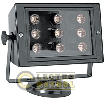 Прожектор світлодіодний e.light.LED.150.9.9.2700.black 9Вт чорний