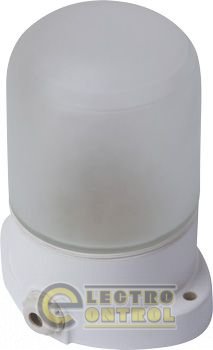 Светильник e.light.sauna.1.60.27.white, Е27, 60Вт, IP54, корпус керамический, термостойкий, белый