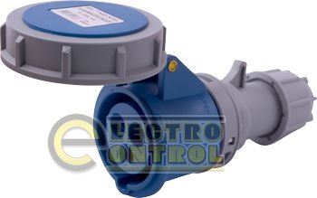 Силова розетка переносна e.socket.213.16.67, 3п., 230В, 16А, IP 67