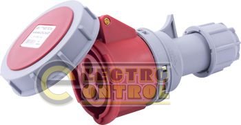 Силовая розетка переносная e.socket.214.16.67, 4п., 400В, 16А, IP 67