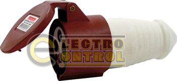 Силовая розетка переносная e.socket.pro.4.16, 4п., 380В, 16А (214)