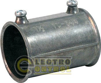 Соединитель металлический e.industrial.pipe.connect.screw.1/2", на винтах