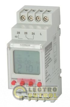 Таймер електронний тижневий двоканальний e.control.t09