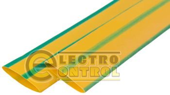 Термоусадочная трубка e.termo.stand.25.12,5.yellow-green, 25/12,5, 1м, желто-зеленая