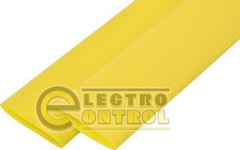 Термоусаджується трубка e.termo.stand.12.6.yellow 12/6, 1м, жовта