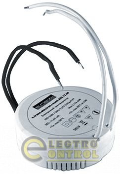 Трансформатор електронний e.trans.electron.round.230.12.60, круглий