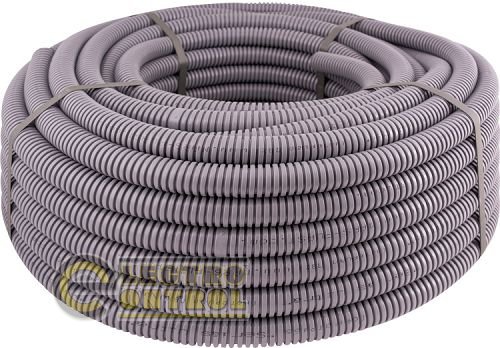 Труба гофрированная ПВХ с протяжкой e.g.tube.ultra.19.25.p 19/25 (50м)