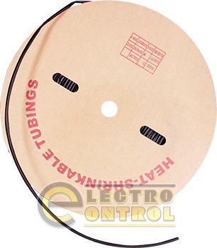 Трубка термоусаживаемая e.termo.stand.roll.12.6.black, 12/6, 100м, чёрная Трубка термоусаживаемая e.termo.stand.roll.12.6.black, 12/6, 100м, чёрная