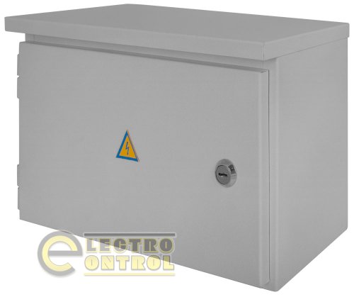 Шкаф e.mbox.stand.n.15.z металлический, под 15мод., герметичный IP54, навесной, с замком