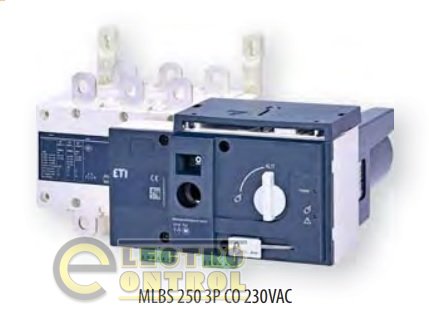 Переключатель нагрузки с мотор-приводом MLBS 400 230VAC 3P CO ("1-0-2", 400А), 4661871 4661871