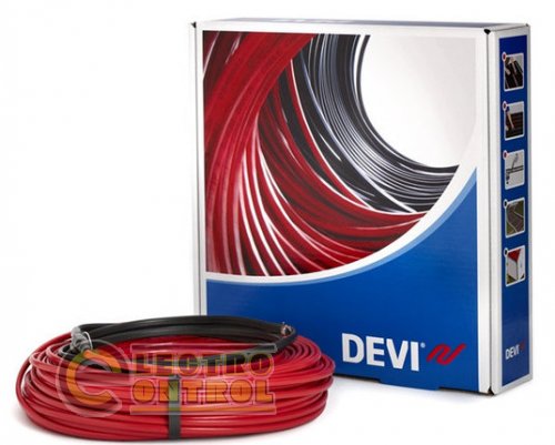 Двужильный нагревательный кабель DEVI Flex-18T 13м, 230Вт