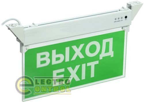 ССА 2101 Светильник аварийный, 3ч, 3Вт, ВЫХОД-EXIT, IP20 УЕК