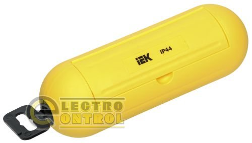 Бокс для защиты кабельного соединения IP44 желтый УЕК
