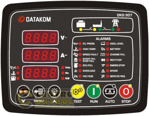 DATAKOM DKG-307 MPU Контролер автоматичного керування генератором і введення резерву