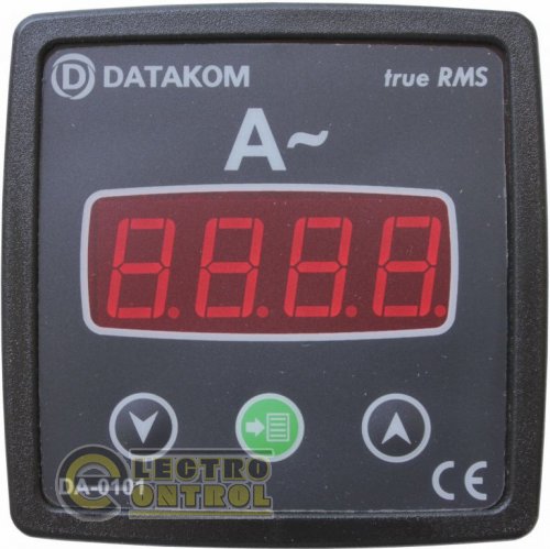 DATAKOM DA-0101 Амперметр, 1 фаза, 72x72 мм