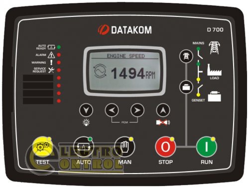 DATAKOM D-700-SYNC+EXT Контролер керування й синхронізації генераторів. Розширена версія