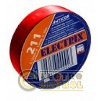 Изолента ANR 19/20, красная 20м Anticor (0°C…+90°C)