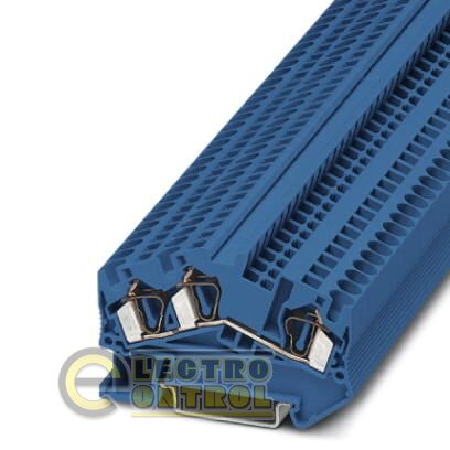 Клемма пружинная 3-х проводная STS 4-TWIN BU - Phoenix Contact - 3036291