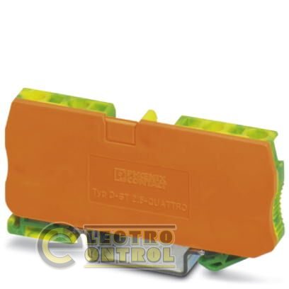 Клемма пружинная 4-х проводная ST 2,5-QUATTRO-PE-D-OG - Phoenix Contact - 3031308
