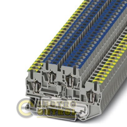 Клема пружинна 2-х ярусна STTB 2,5-PE/N - Phoenix Contact - 3036327