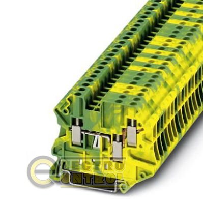Клемма винтовая 3-х проводная UT 2,5-TWIN-PE - Phoenix Contact - 3044539