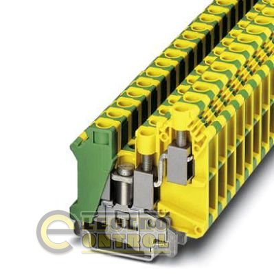 Клема гвинтова 3-х провідна UK 10-TWIN-PE - Phoenix Contact - 3001433