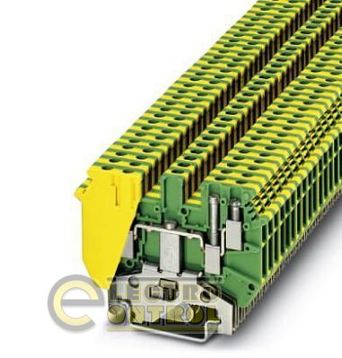 Клема гвинтова 4-х провідна UDK 3-PE - Phoenix Contact - 2775456