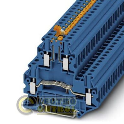 Клемма винтовая 2-х ярусная UTTB 4-MT P/P BU - Phoenix Contact - 3076015