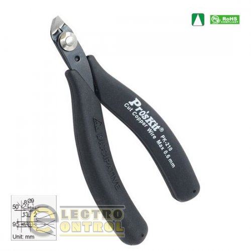 Миникусачки прецизионные антистатические ProsKit 1PK-210