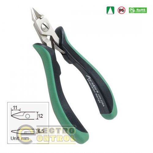 Гострозубці прецизійні гостроносі ProsKit 1PK-258A