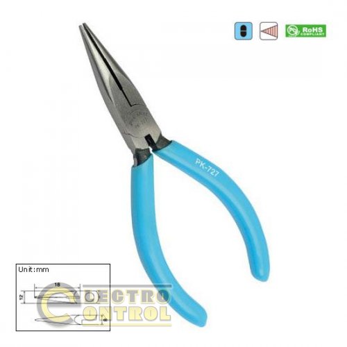 Довгогубці прецизійні ProsKit 1PK-727