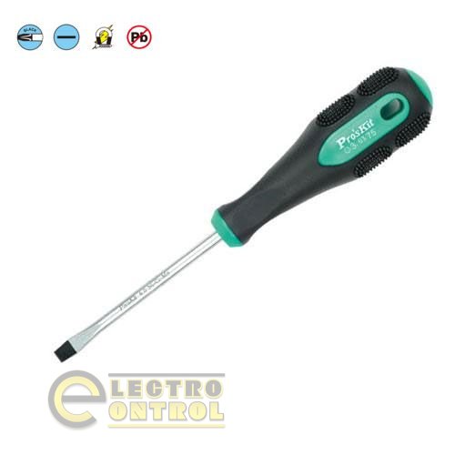Викрутка шліцева ProsKit 9SD-201A 3.0x75