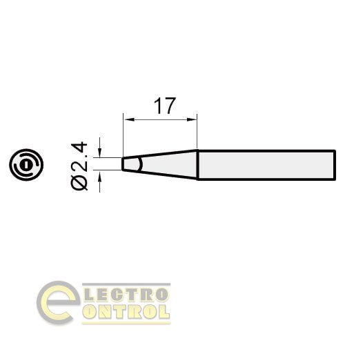Жало паяльне Pro'sKit 5SI-216N-2.4D