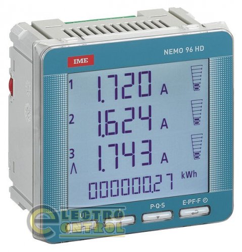 MF96001 Анализатор сети Nemo 96 HD без RS485 Вх. 1/5A 80-265Vca/110-300Vcc IMP